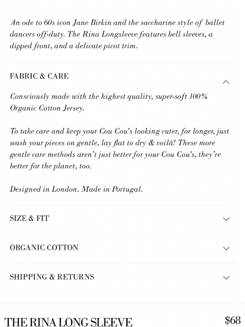 COU COU Intimates Rina Tee - Picture 6 of 6